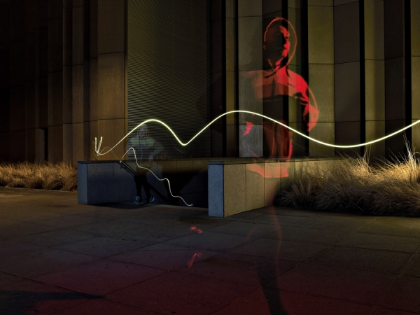 Photograph Geert De Taeye Running Man on One Eyeland